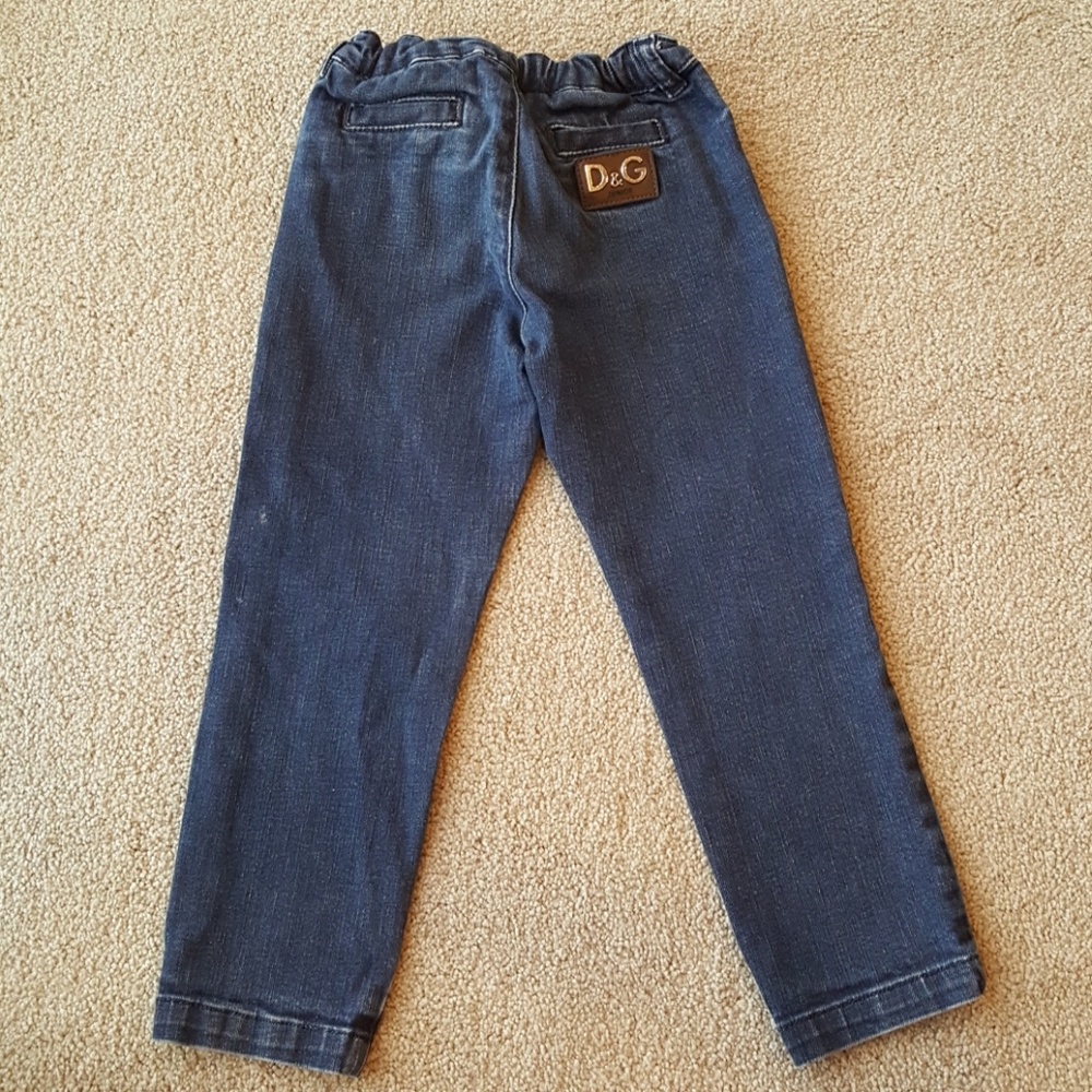 Authentic D&G Kids Jeans, boys size 4.